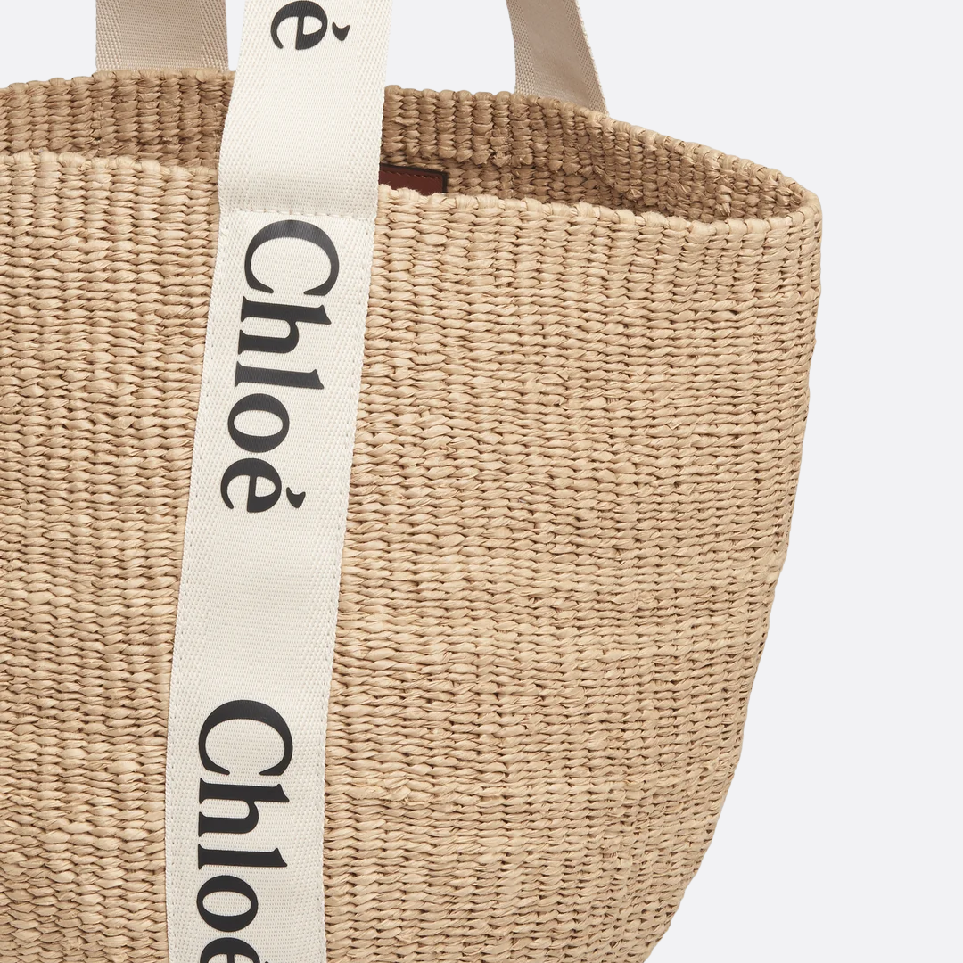 CHLOÉ WOODY LARGE BASKET BAG
