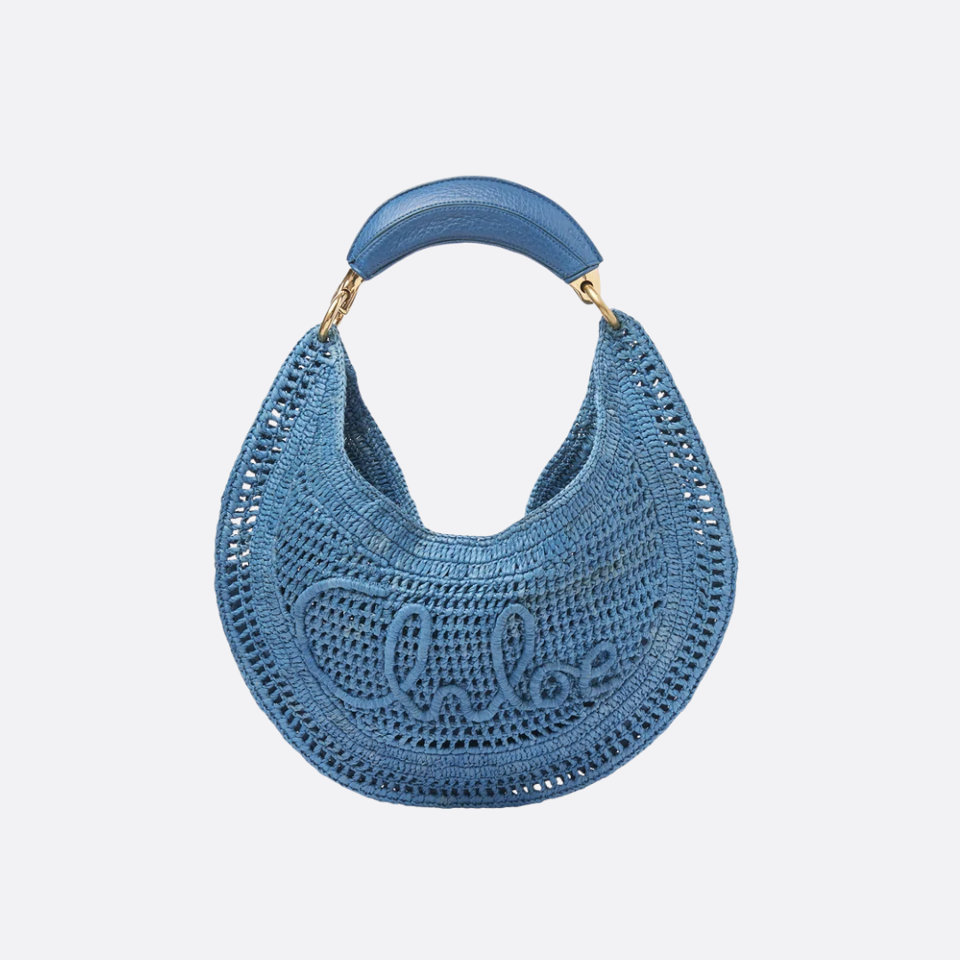CHLOÉ HOT SUMMER BANANA BAGS FROM RAFFIA