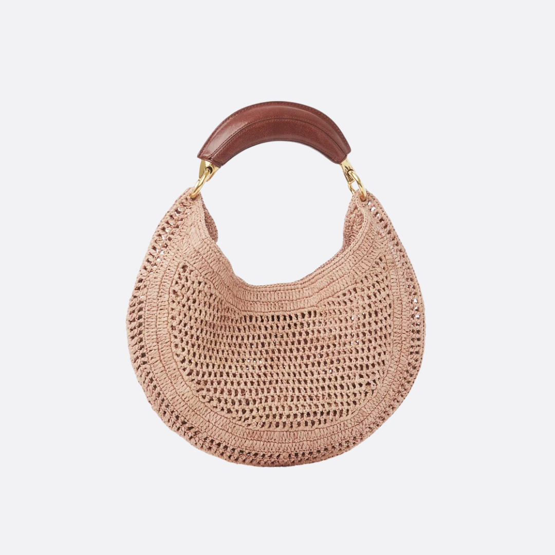 CHLOÉ HOT SUMMER BANANA BAGS FROM RAFFIA