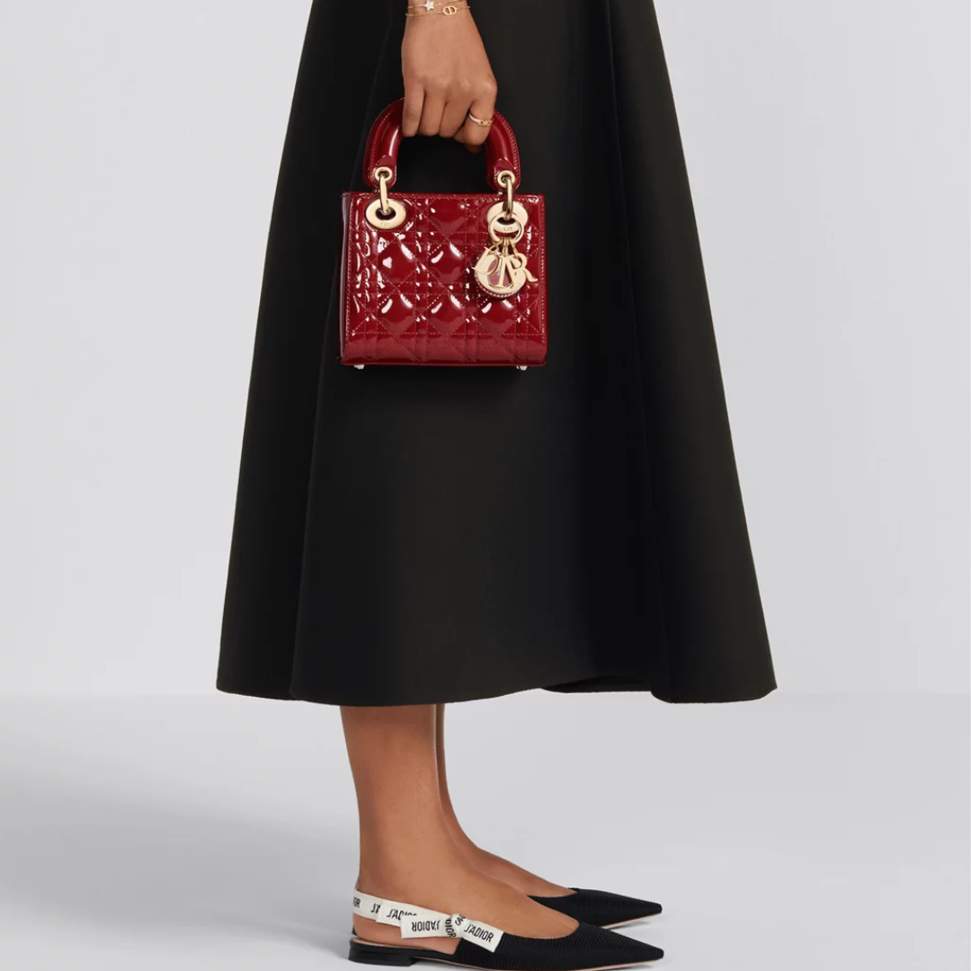 DIOR 30 MONTAIGNE EAST-WEST BAG WITH CHAIN